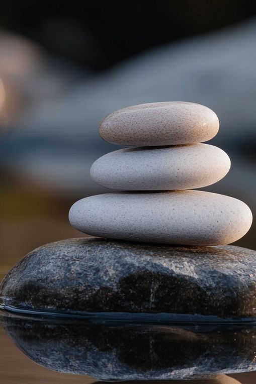 Entspannung - Gestapelte Steine